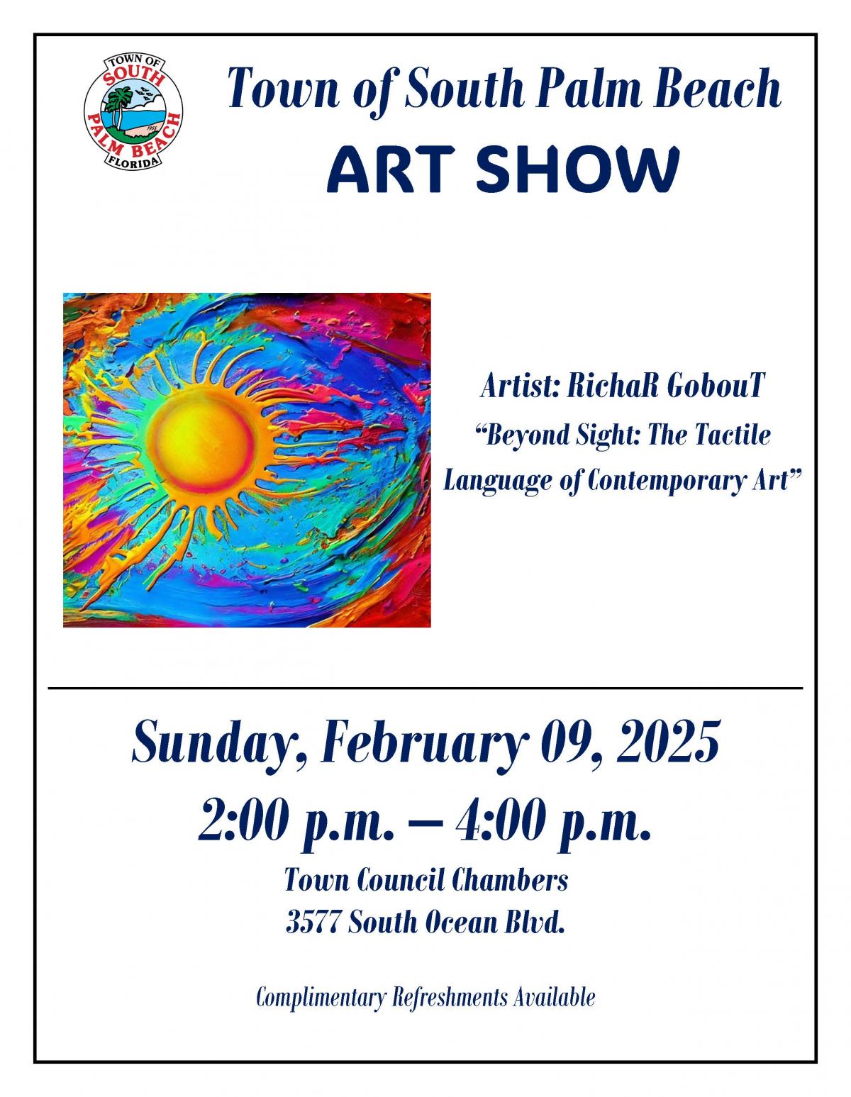 2-09-2025 Art Show Flyer