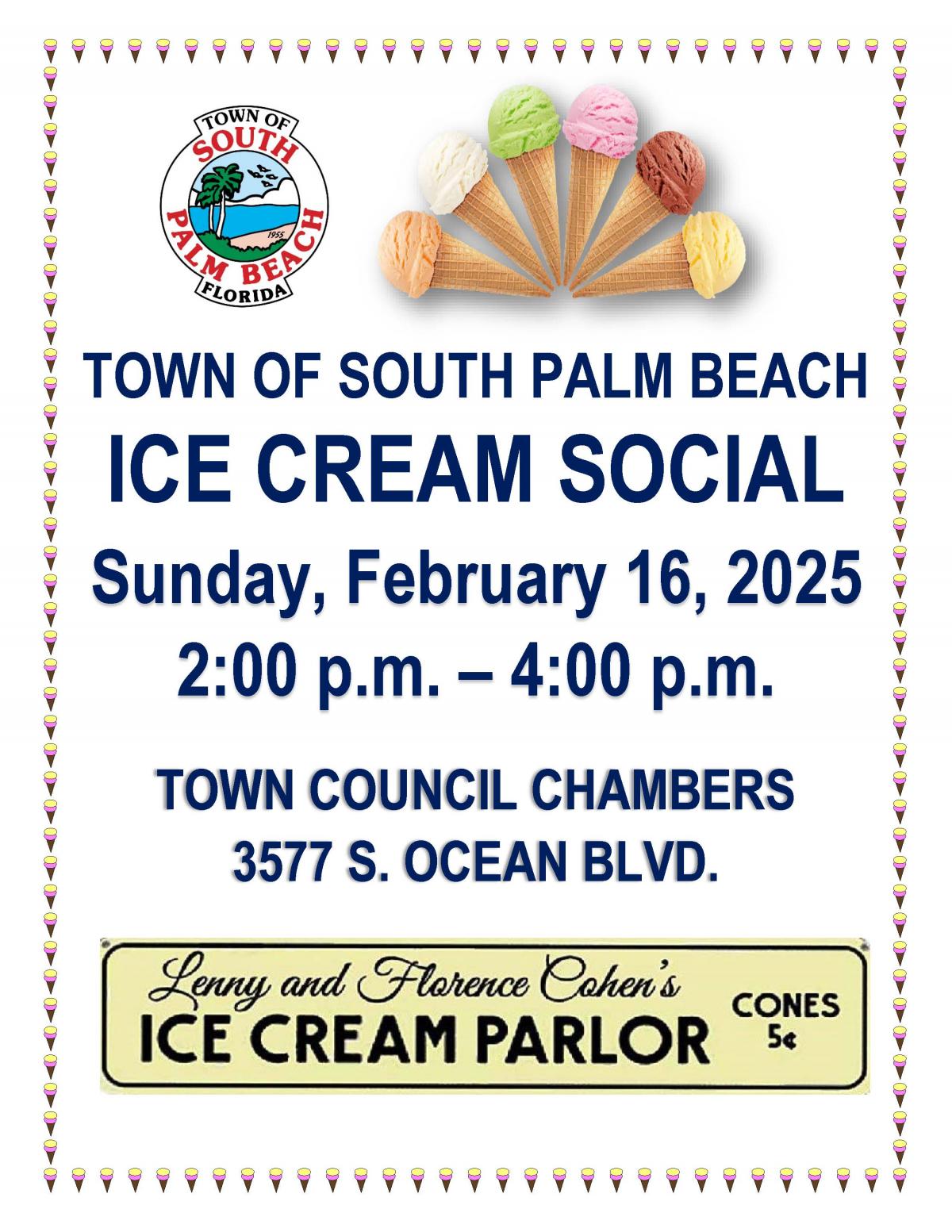 2-16-2025 Ice Cream Social Flyer