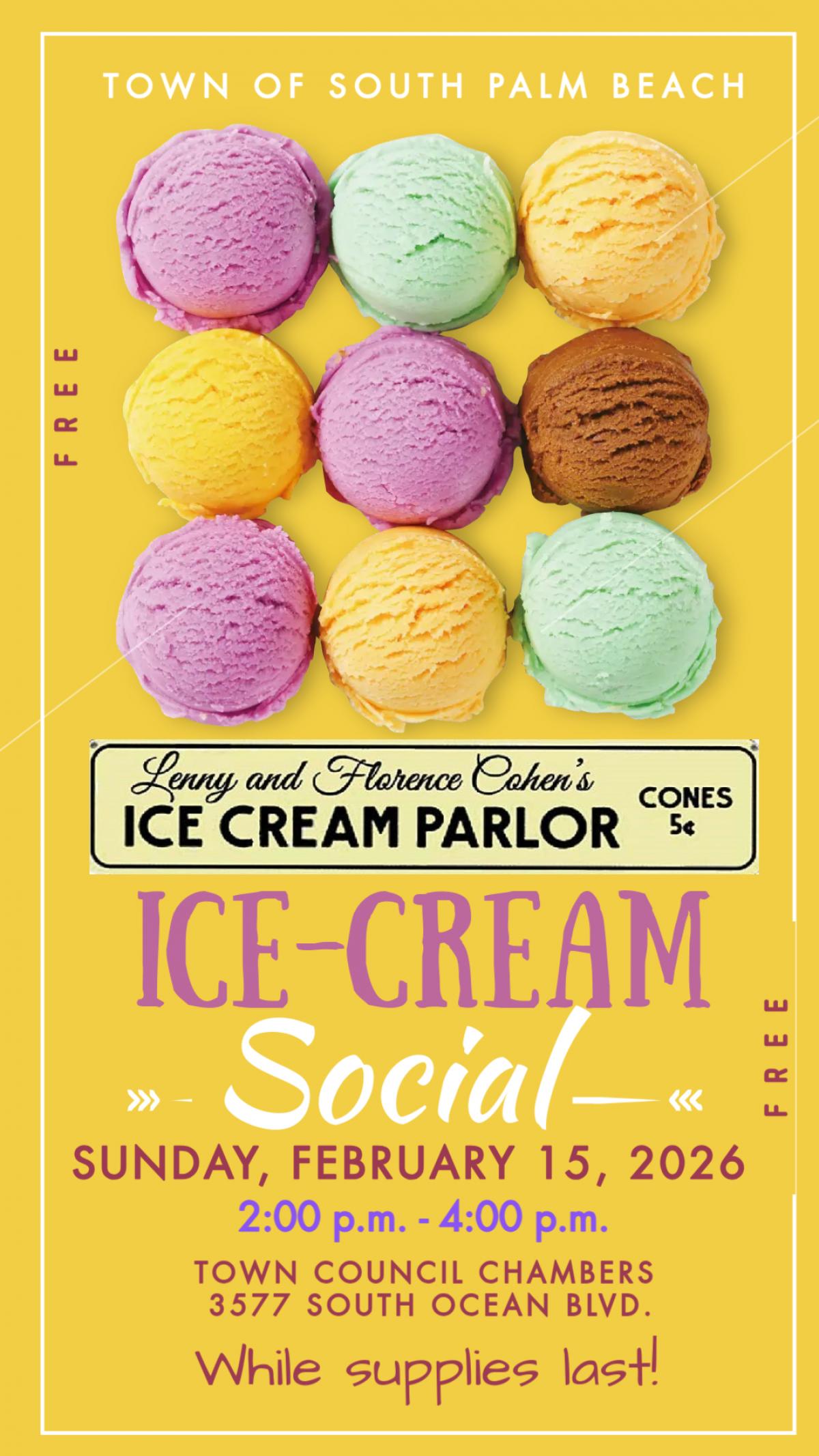 Ice Cream Social