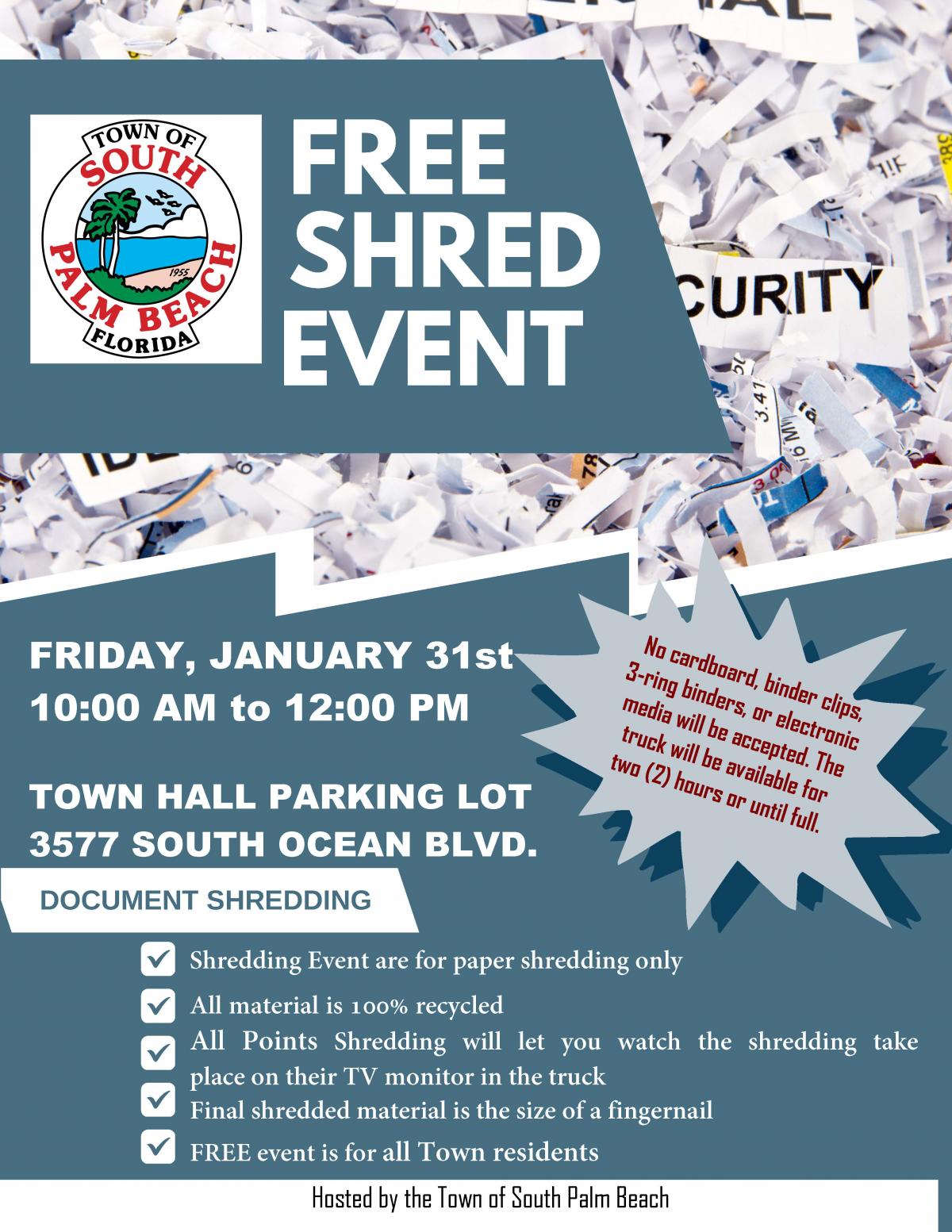 Shred Event