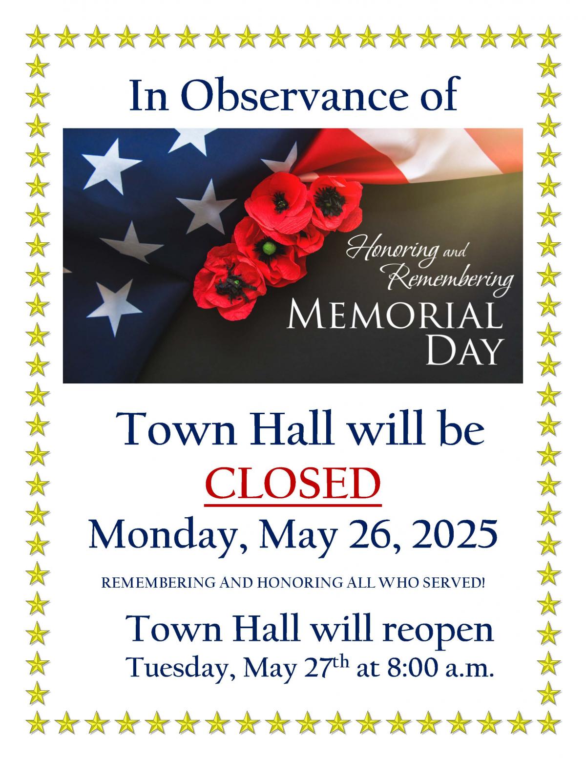 Memorial Day