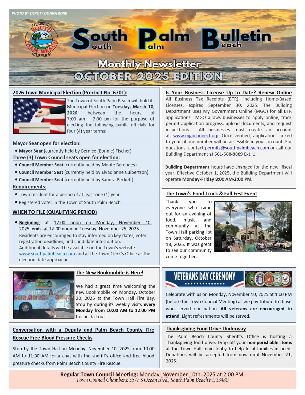 October Newsletter 