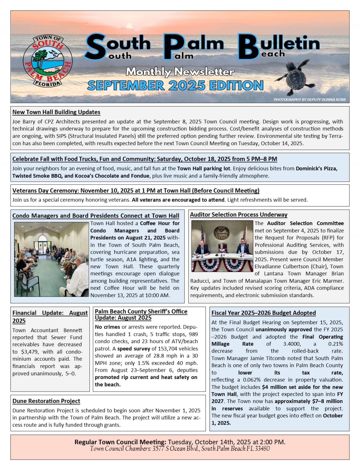 september newsletter