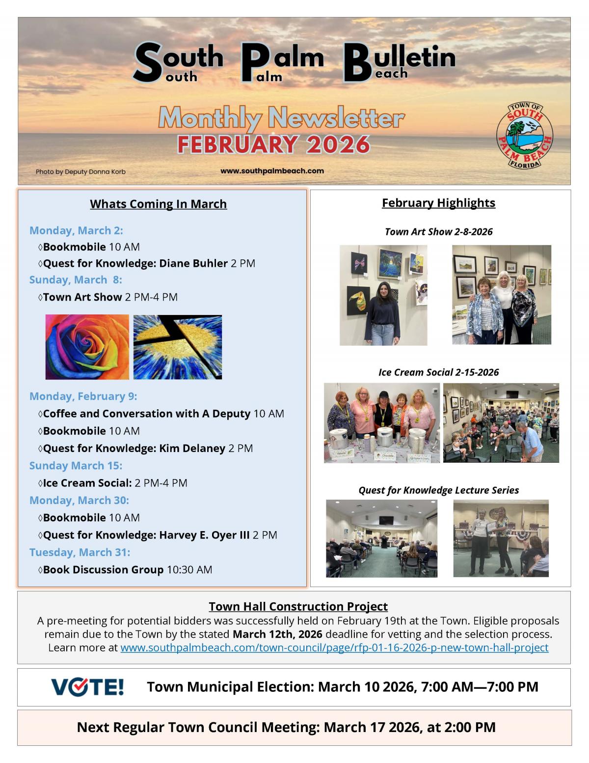 February Newsletter