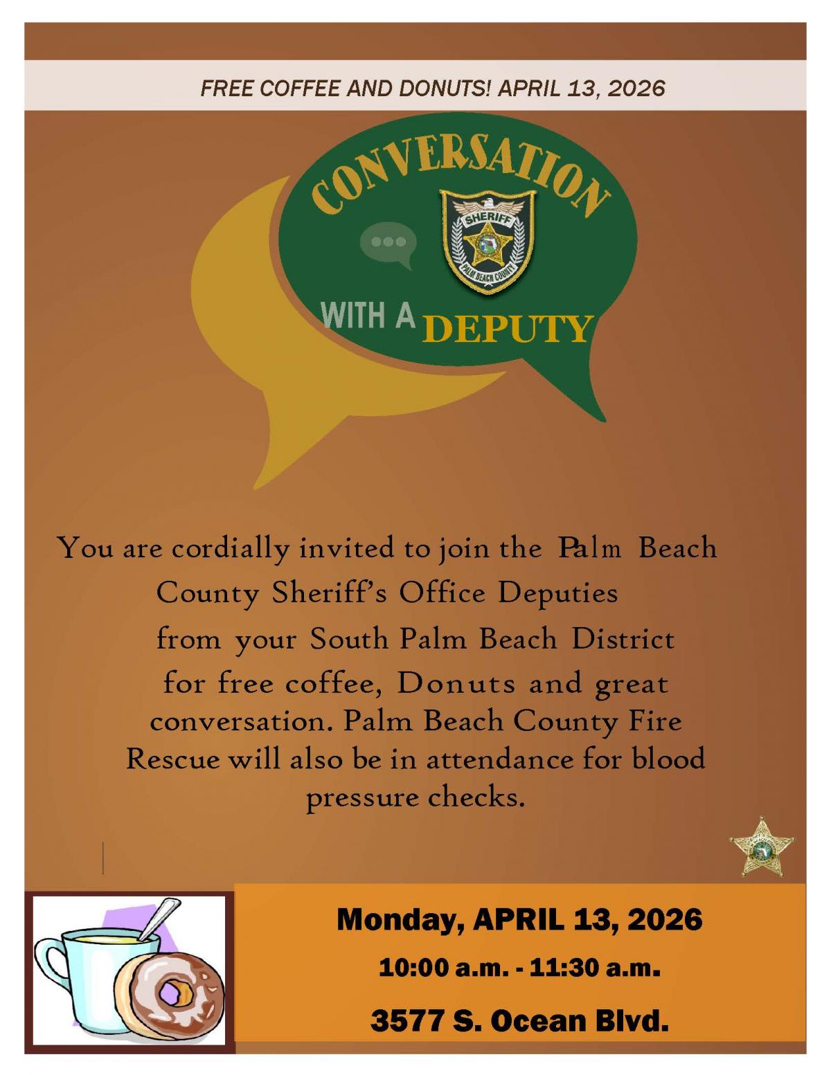 Conversation with a deputy 