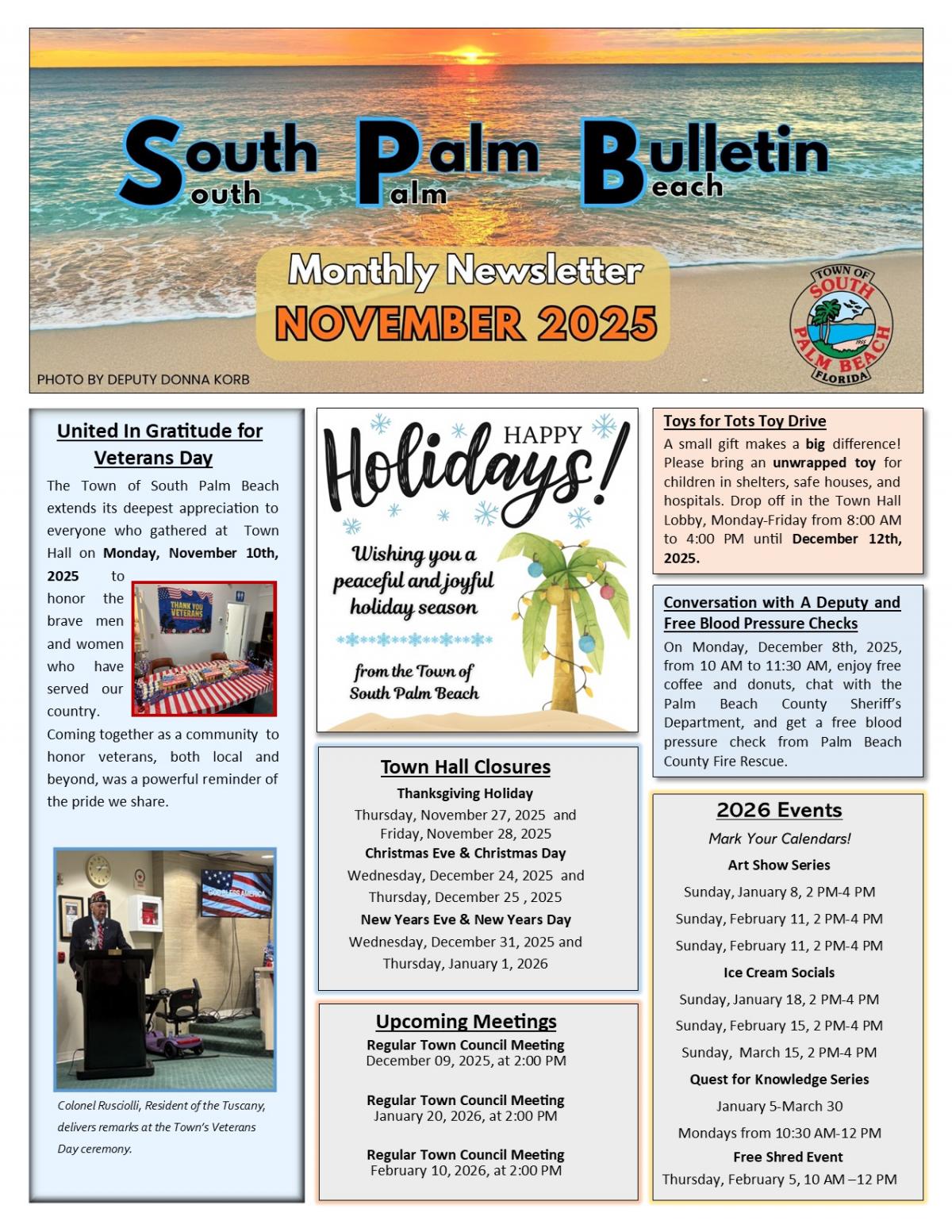 November Newsletter
